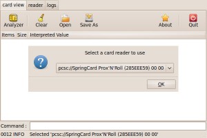 Cardpeek + Prox'N'Roll PC/SC